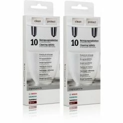 SIEMENS 2er Pack Bosch Reinigungstabletten Für Kaffeevollautomaten Thermokannen 2 X 10 Tabletten