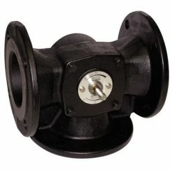 Dreiwegehahn, Flansch - SIEMENS: VBF21.50