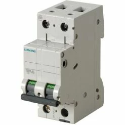 Siemens Thermisch-magnetisch Motorschutzschalter 1P+N 2 Module 20A 4500K 5SL35207