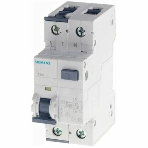 Siemens Magnetothermisches Differenzial 25A 1P+N 300MA 4,5KA 5SU16531KK25 1 Siemens Magnetothermisches Differenzial 25A 1P+N 300MA 4,5KA 5SU16531KK25