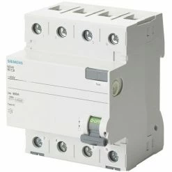 Siemens Reiner Differenzialschalter 4-polig 40A 300mA AC Typ 4 Module 5SV46440