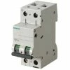 Leistungsschalter Siemens 2P 25A 4,5 KA Typ-C-2 Module