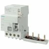 Siemens Differenzialsperre 4P 40A 300mA AC Typ 3 Module Für 5SL6-SL4 5SM26430