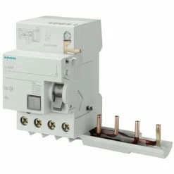 Siemens Differenzialsperre 4P 63A 300mA Typ AS 3 Module Für 5SL6-SL4 5SM26468