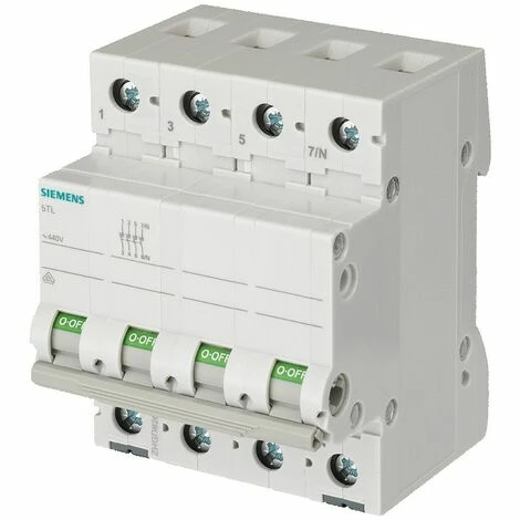 Siemens 3P+N 32A 4-Feld-Lasttrennschalter 5TL16320