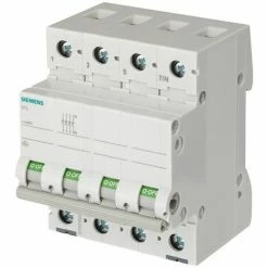 Siemens 3P+N 80A Lasttrennschalter 4 Module 5TL16800