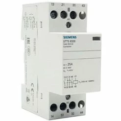 Siemens Schütz 25A 2NA+2NC 230V/CA 2 Bausteine 5TT58320