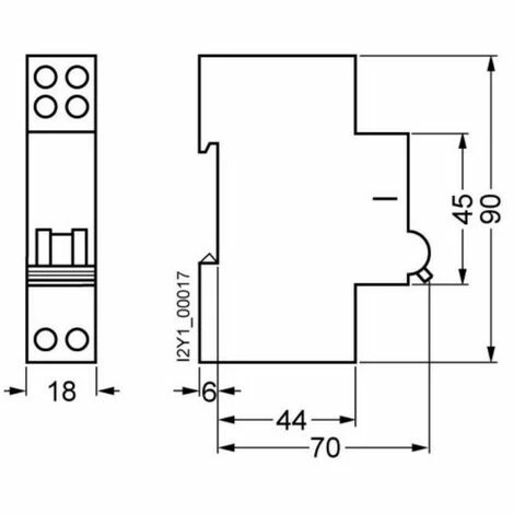 Mindestspannung Spule Siemens 230V AC 1 Modul 5ST3043 2 Mindestspannung Spule Siemens 230V AC 1 Modul 5ST3043 – Bild 2