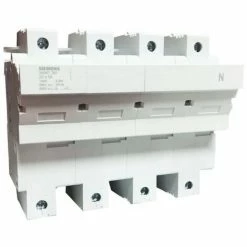 Siemens Zylindrischer Sicherungshalter 3NW7 3P+N 100A 22X58 8M 3NW7261