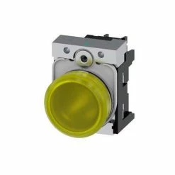 Anzeige Siemens Helles Gelb LED 230V 22mm 3SU11566AA301AA0
