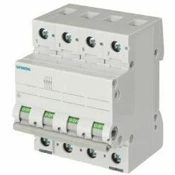 Schalter Isolator Siemens OFF 32A 400VCA 4-Polig 5TL14320