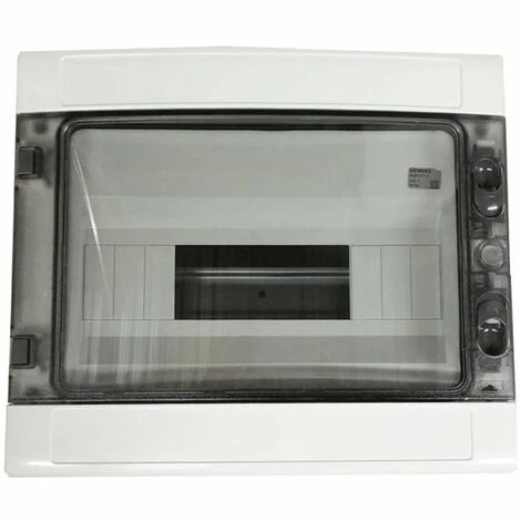 Siemens Wandverteiler 12 Module IP65 Rauchtür 8GB13712