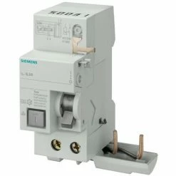 Siemens Differenzialsperre 2P 63A 500mA Typ A 2 Module Für 5SY 5SM27256