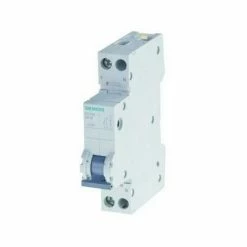 SIEMENS Leitungsschutzschalter UC B 16A 1+N 400V 6kA 1TE 50Hz Zusatzeinrichtungen Möglich 5SY6016-6