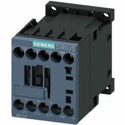 SIEMENS Leistungsschütz 4kW 3S 24VDC 9A 1S/Hilf REG F.Reiheneinbau 3RT2016-1BB41