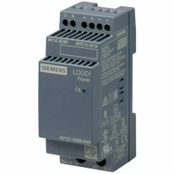 SIEMENS Gleichstromversorgung REG 12V 22,8W 1,9A 240VUC F.Reiheneinbau 110-300VAC/DC IP20 6EP3321-6SB00-0AY0