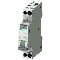 Siemens Differential- Magnetothermischer Schalter 4,5KA 1P+N A-Typ 30ma 5SV13137KK16