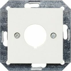 SIEMENS DELTA I-system, Titanweiß Abdeckplatte 55x55mm Für