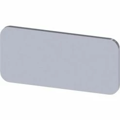 Siemens BEZ.SCHILD 12,5X27 SILBER OHNE (3SU1900-0AC81-0AA0)