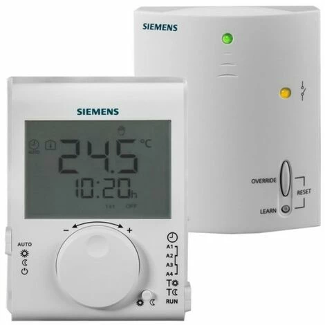 Siemens RAUMTHERMOSTAT FUNKSET 24H (RDJ100RF/SET) 1 Siemens RAUMTHERMOSTAT FUNKSET 24H (RDJ100RF/SET)