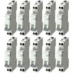 Siemens Leitungsschutzschalter Kit 20A 1P+N 4,5KA C Kurve 1 Modul 5SL30207