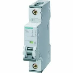 SIEMENS Leitungsschutzschalter 230/400V 10kA, 1-polig, C, 4A, T=70mm