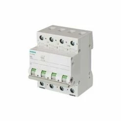 Ausschalter Grau 63 A 3 Schließer Siemens 5TL16630