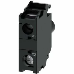 SIEMENS Lampenfassungsblock LED UC Frontbef 24V M.Leuchtmittel Ge 3SU1401-1BB30-1AA0