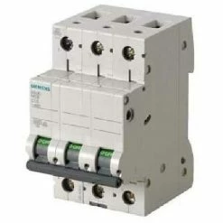SIEMENS Modular 6ka 3 Poli 40a Magnethothermischer Schalter 5sl6340-7bb