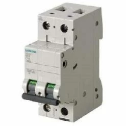 SIEMENS Modularer Magnetothermischer Schalter 6ka 2p 20a 5sl6220-7 5sl62207bb