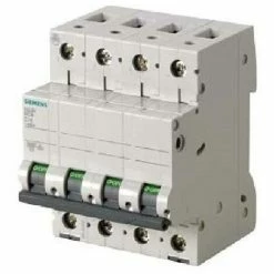 SIEMENS Modular 6ka 4 Pole 40a Magnetothermischer Schalter 5sl6440-7bb