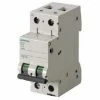 SIEMENS Modular 6ka Magnethothermischer Interruptioner 2 Polen 4a 5sl6204-7bbb