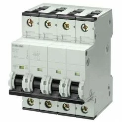 SIEMENS Magnetothermischer Schalter 4p 50a 10ka 5sy4450-7