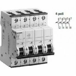 SIEMENS Magnetothermischer Schalter 4p 32a 10ka Kurve C 5sy4432-7