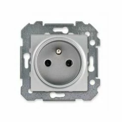 SIEMENS DELTA VIVA BUCHSE 2P+E SILBER SIE003971