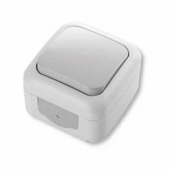 SIEMENS DRUCKKNOPF WASSERDICHT KOMPLETT GRAU IP54 SIE884988