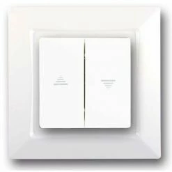 SIEMENS DELTA ONE ROLLLADENSCHALTER KOMPLETT WEISS SIE003711