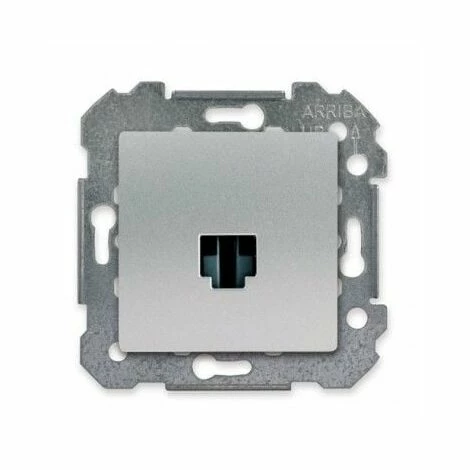 SIEMENS DELTA VIVA SOCKET RJ45 CAT GORY 6 SILBER SIE003995
