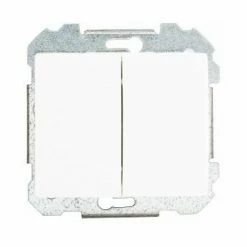 SIEMENS DELTA IRIS DOPPELTER 2-WEGE-SCHALTER WEISS SIE266672
