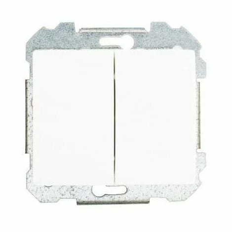 SIEMENS DELTA IRIS DOPPELTER 2-WEGE-SCHALTER WEISS SIE266672