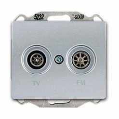 SIEMENS DELTA IRIS TV/FM BUCHSE SILBER SIE268249