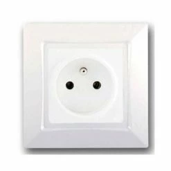 SIEMENS DELTA ONE SOCKET 2P+E KOMPLETT WEISS SIE003667