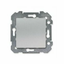 SIEMENS DELTA VIVA SCHALTER AUF UND VON SILBER SIE003933