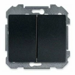 SIEMENS DELTA IRIS DOPPELDRUCKKNOPF ANTHRAZIT SIE268164