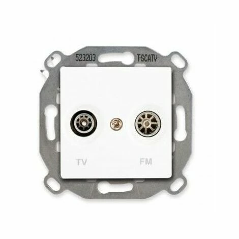 SIEMENS DELTA VIVA SOCKET TV/FM WEIß SIE004121