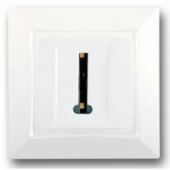 SIEMENS DELTA ONE TL TELEFONBUCHSE KOMPLETT T WEISS SIE003698