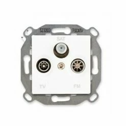 SIEMENS DELTA VIVA SOCKET TV/FM/SAT WEIß SIE003506
