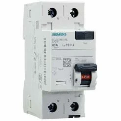 SIEMENS DIFF MIETSCHALTER 63A 30MA TYP A 230V SIE026482