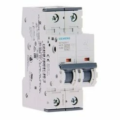 SIEMENS BIPOLARE LEISTUNGSSCHALTER 20A FÜR C 6KA 230V SIE246543