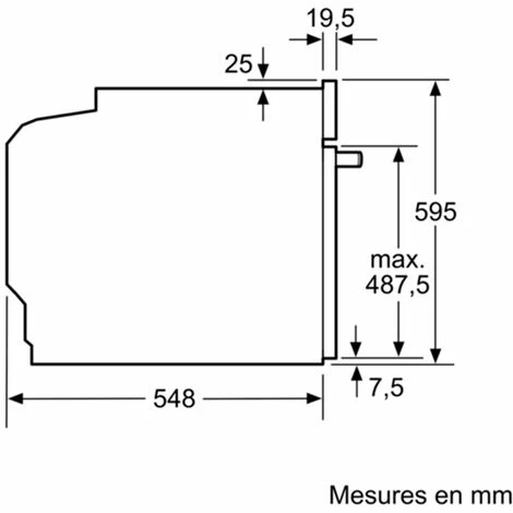 Kombiofen Mo Integrierbar 71l Mit Pyrolyse Edelstahl / Schwarz - Hb573abr0 - Siemens – Bild 5